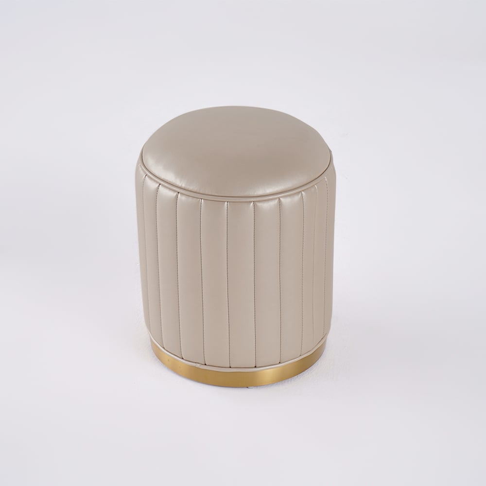 Off-white Makeup Vanity Set Dressing Table with Lighted Mirror Cabinet & Stool Included - 