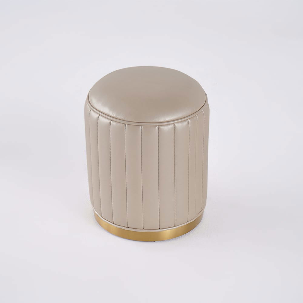 Off-white Makeup Vanity Set Dressing Table with Lighted Mirror Cabinet & Stool Included - 