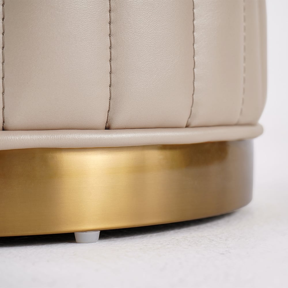 Off-white Makeup Vanity Set Dressing Table with Lighted Mirror Cabinet & Stool Included - 