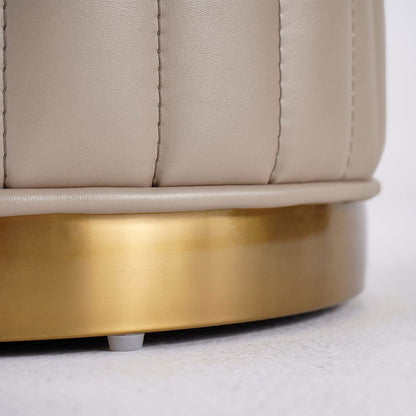 Off-white Makeup Vanity Set Dressing Table with Lighted Mirror Cabinet & Stool Included - 