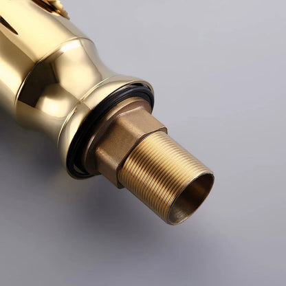 Swan Classic Style Monobloc Solid Brass Bathroom Basin Tap - 