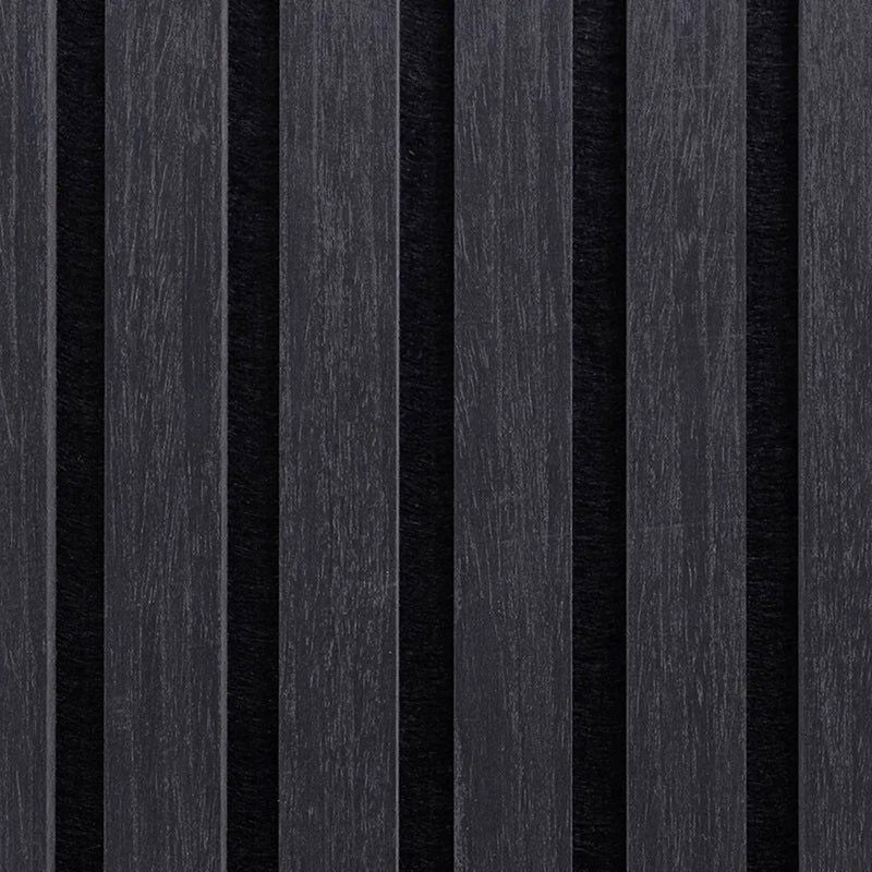 Wood Veneer Acoustic Wall Panel Black Oak 2400mm x 600mm - 