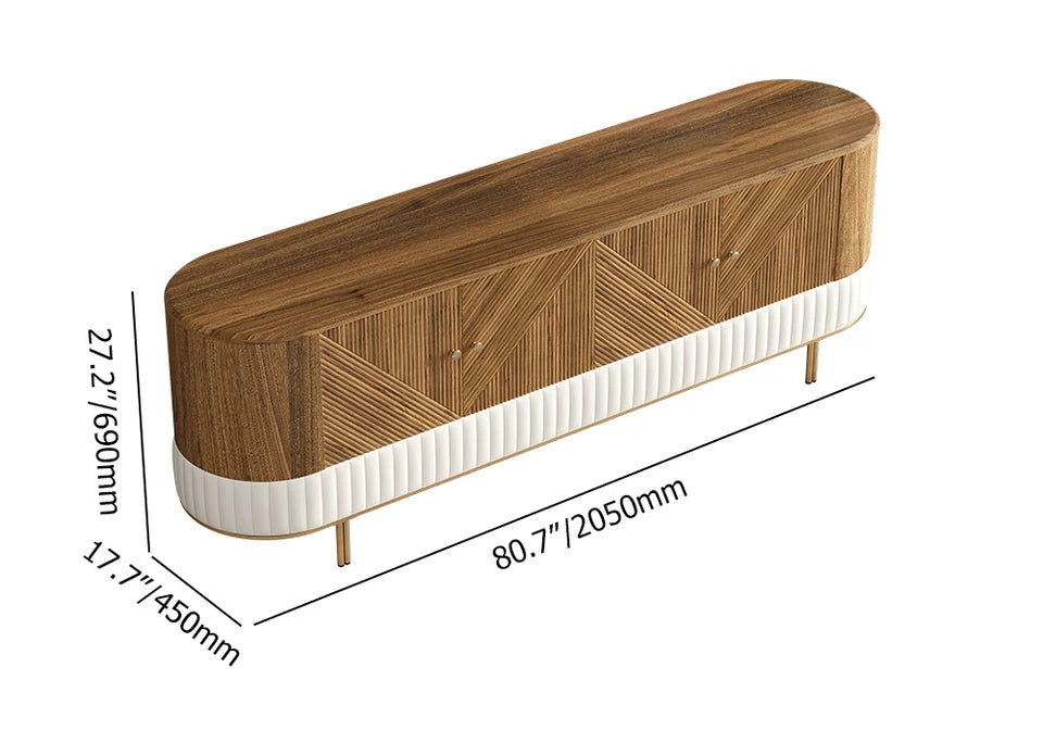 Wovent Mid-Century Square Modern Walnut Wood Narrow Side Table with Storage Nightstand - Homary