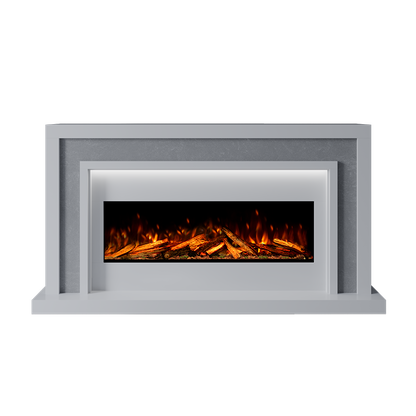 Zenith Suite 1000 S Marble Electric Fireplace 1600mm - 