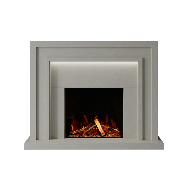 Zenith Suite 700 S Marble Electric Fireplace 1500mm - 