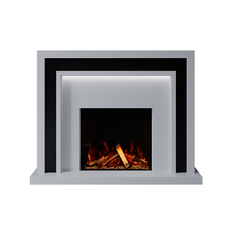 Zenith Suite 700 S Marble Electric Fireplace 1500mm - 