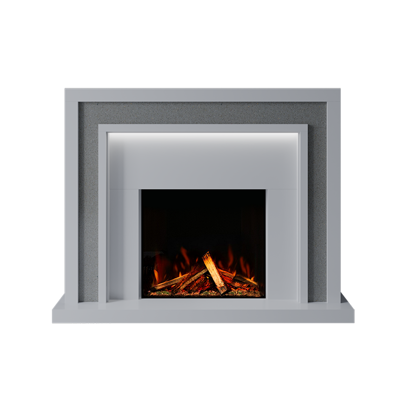 Zenith Suite 700 S Marble Electric Fireplace 1500mm - 