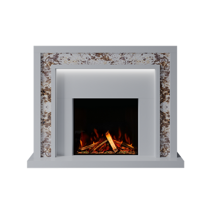 Zenith Suite 700 S Marble Electric Fireplace 1500mm - 