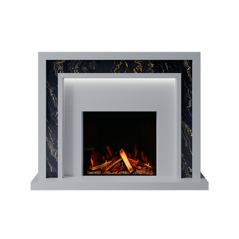 Zenith Suite 700 S Marble Electric Fireplace 1500mm - 