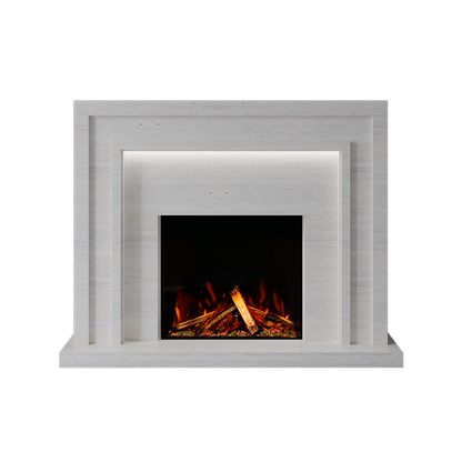 Zenith Suite 700 S Marble Electric Fireplace 1500mm - 