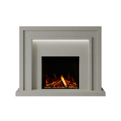 Zenith Suite 700 S Marble Electric Fireplace 1500mm - Approved By Design