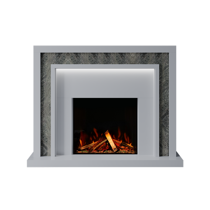 Zenith Suite 700 S Marble Electric Fireplace 1500mm - Approved By Design
