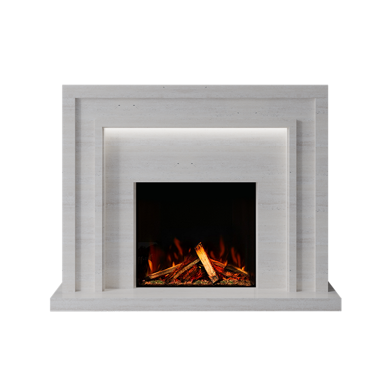 Zenith Suite 700 S Marble Electric Fireplace 1500mm - Approved By Design